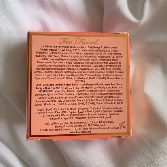 NIB Too Faced “Love at First Kiss” - Picture 2 of 2
